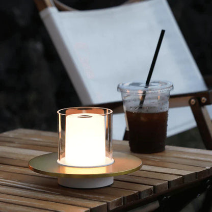 CandleGlow – Moderne LED-Tischlampe mit atmosphärischer Induktion