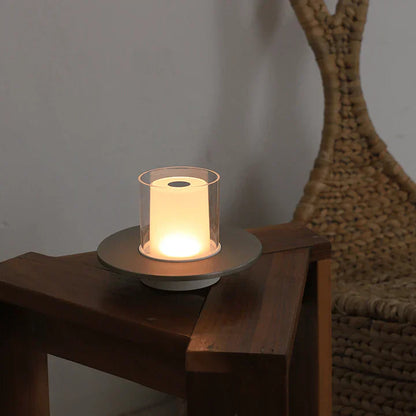 CandleGlow – Moderne LED-Tischlampe mit atmosphärischer Induktion
