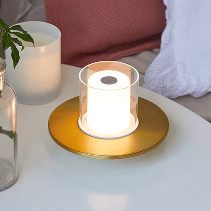 CandleGlow – Moderne LED-Tischlampe mit atmosphärischer Induktion