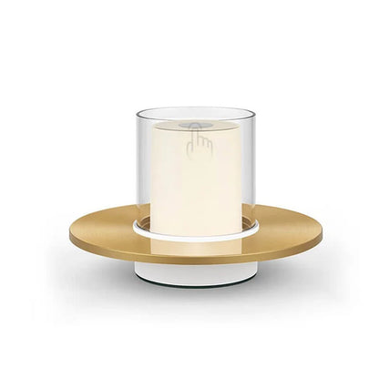 CandleGlow – Moderne LED-Tischlampe mit atmosphärischer Induktion