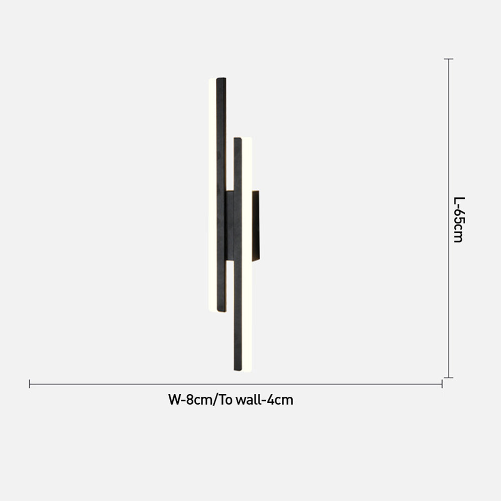 LED Wandlicht Acryl Metall Wandleuchte Beleuchtungskörper