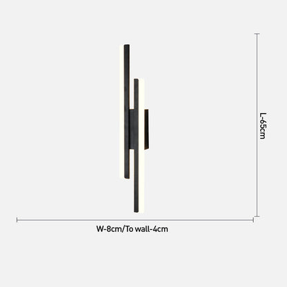 LED Wandlicht Acryl Metall Wandleuchte Beleuchtungskörper