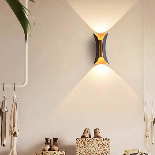 Garduru LED Wandleuchte – Moderne Aluminium Außenlampe für Terrassen & Wege