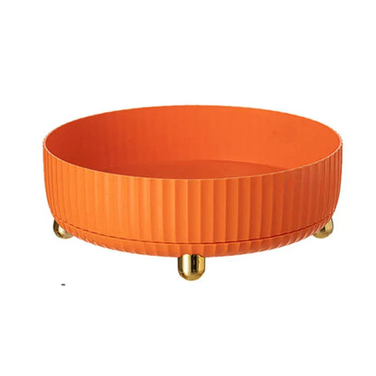 360° ROTATION ORGANIZER – Drehbarer Aufbewahrungshelfer für Küche, Bad & Büro mit platzsparendem Design