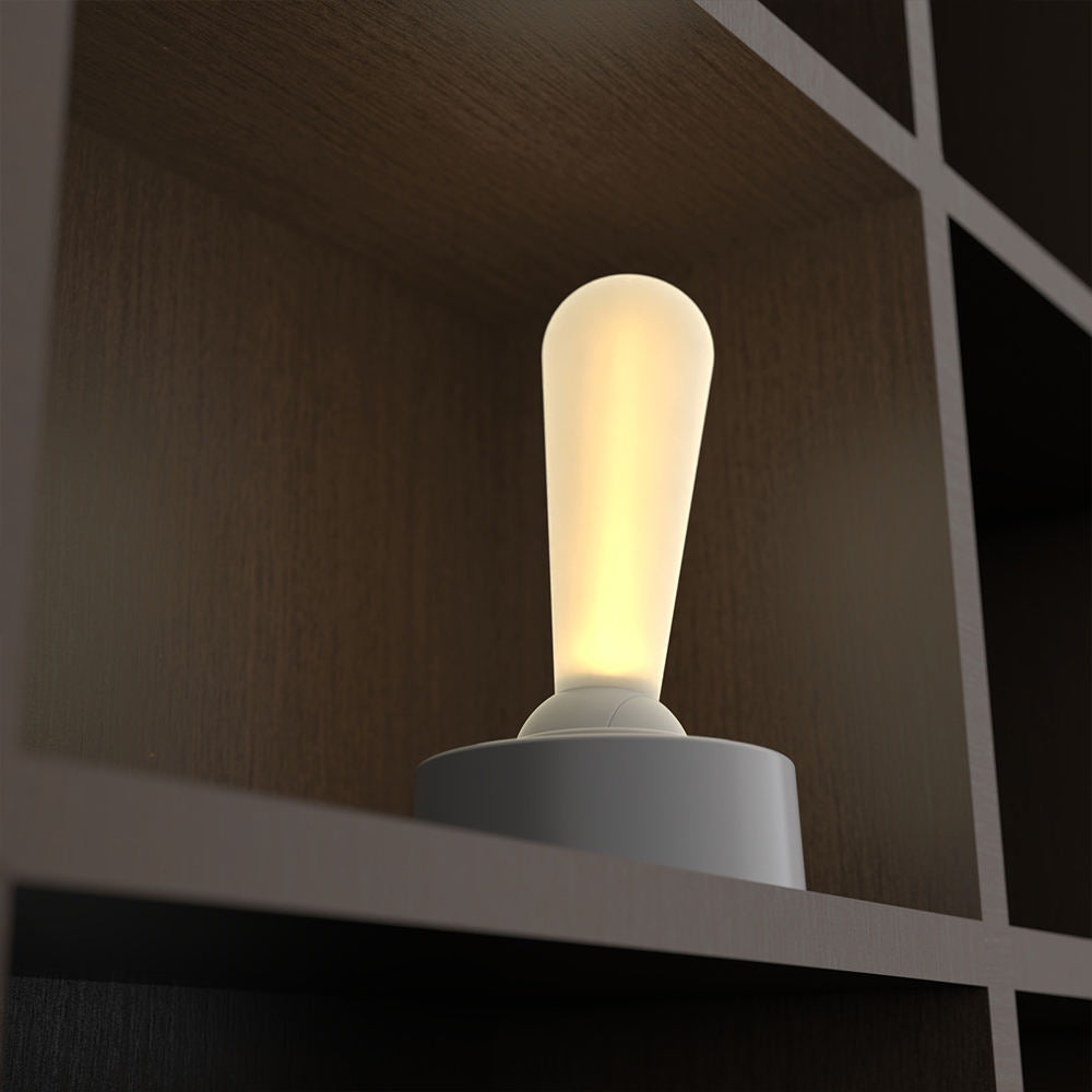 Garduru - Retro LED Tischlampe mit Toggle-Schalter & USB-Aufladung