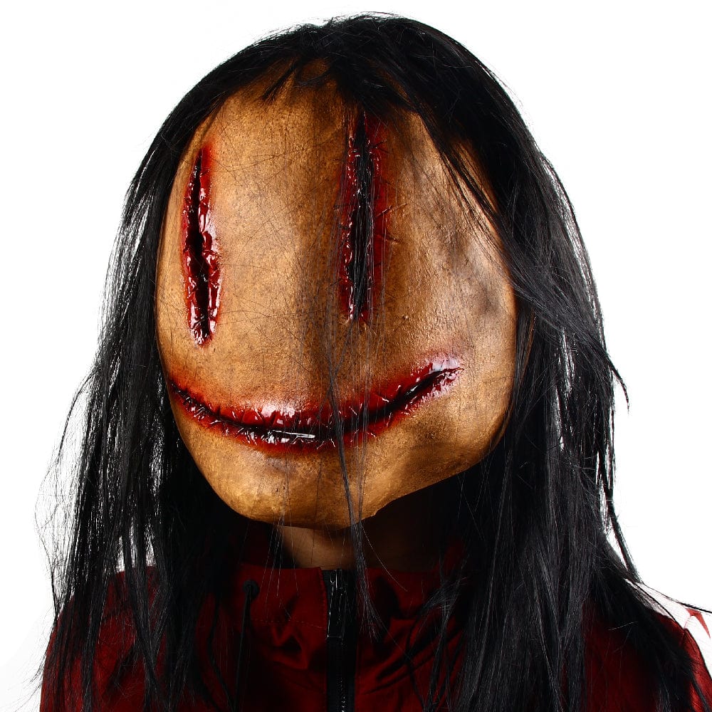 Halloween Horror Kostüm Party Maske Blutig Horror Smiley Cosplay Trick Kostüm Requisiten