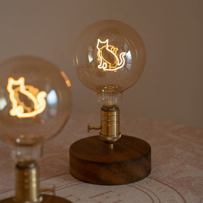 Urban Industrial Katzenlampe