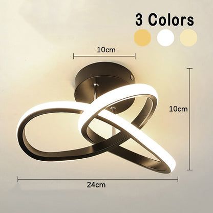 SmartLight™ LED Deckenleuchte – Modernes Ringdesign mit einstellbarer Beleuchtung