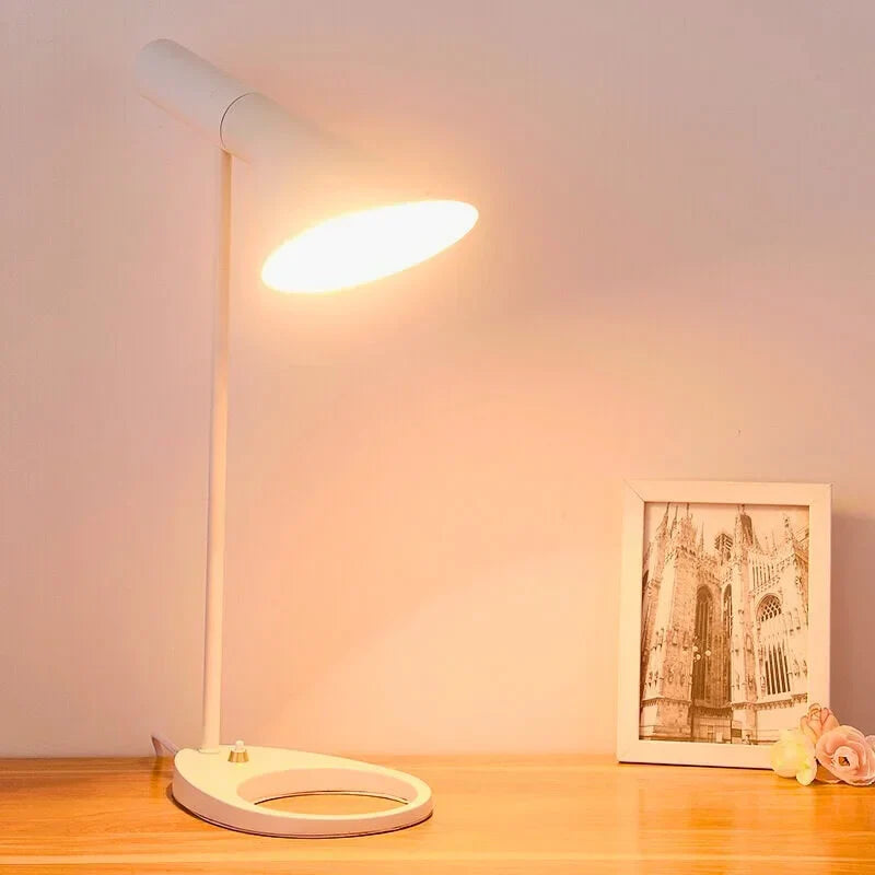 Tischlampe Design LED - Skulpturale, verstellbare Beleuchtung, perfekt für Büro und Wohnzimmer