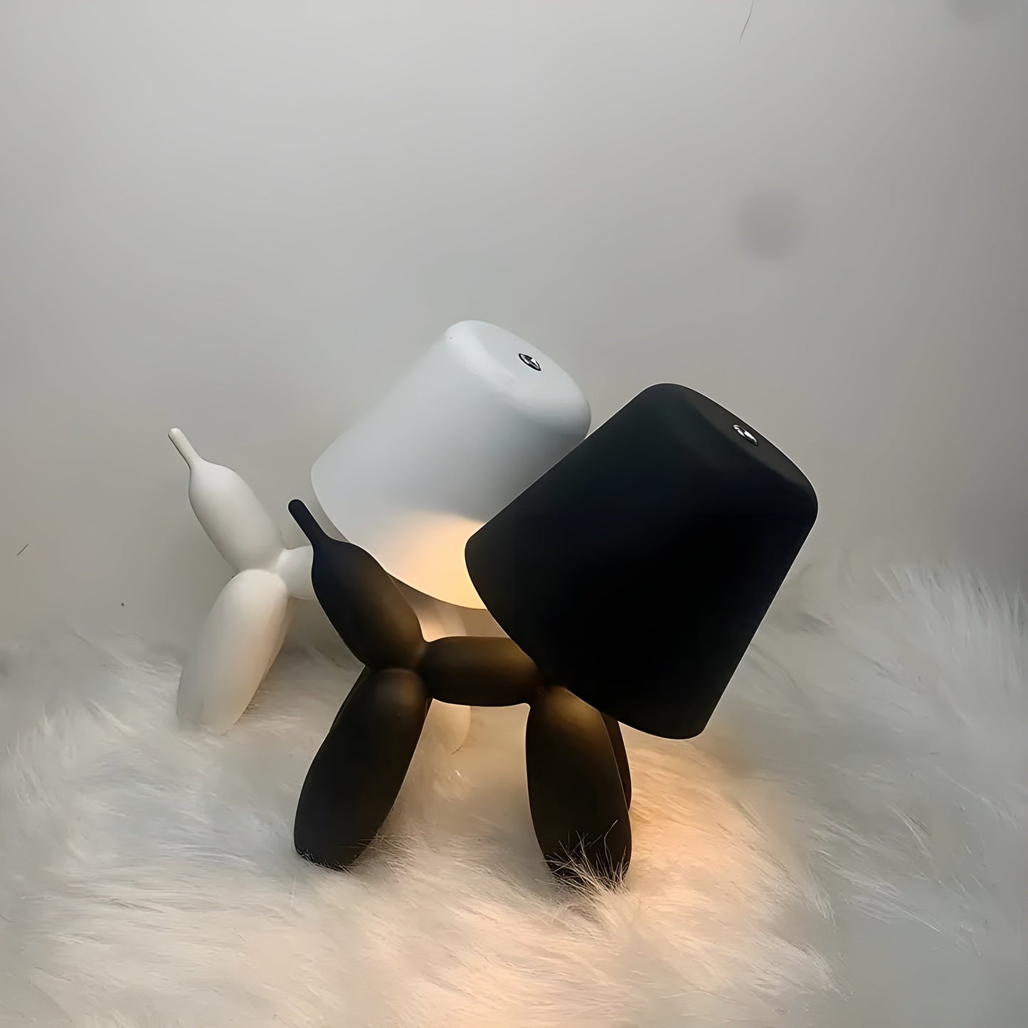 Garduru Lampe – USB-Aufladung Ballonhund Touch LED Tischlampe