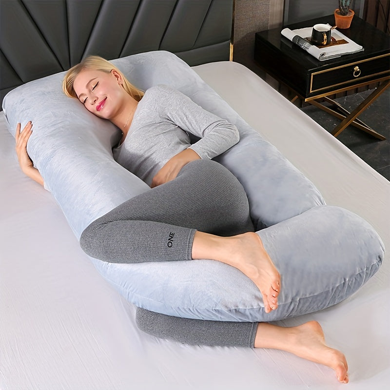Garduru – Ergonomisch J-förmiges Schwangerschaftskissen