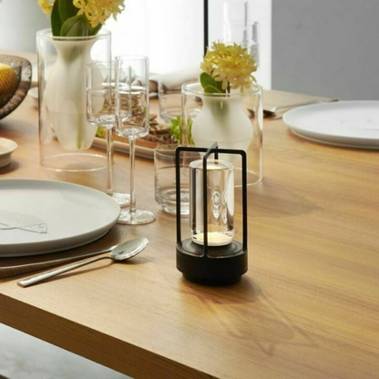 CrystalGlow – Elegante dimmbare Tischlampe mit Kristallambiente