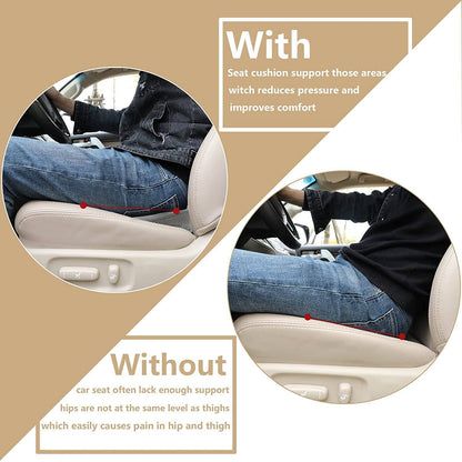 Autositzkissen mit memory foam Unterstützung
