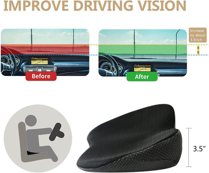 Autositzkissen mit memory foam Unterstützung