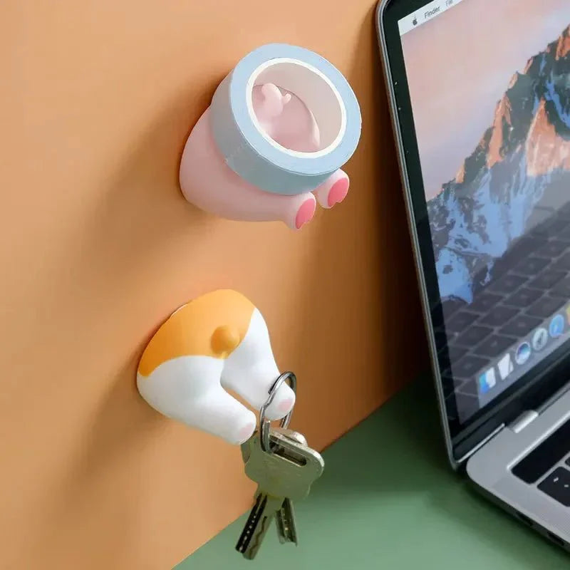 Cartoon Tier Schwanz Zahnbürstenhalter