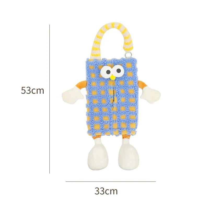 Cartoon Design Hängetaschentuch Tasche