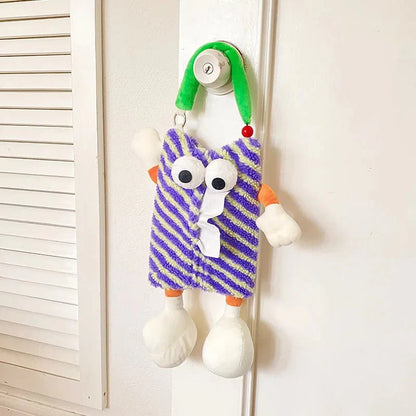 Cartoon Design Hängetaschentuch Tasche