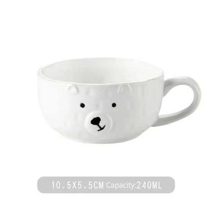 Süße Eisbär-Tasse aus Keramik