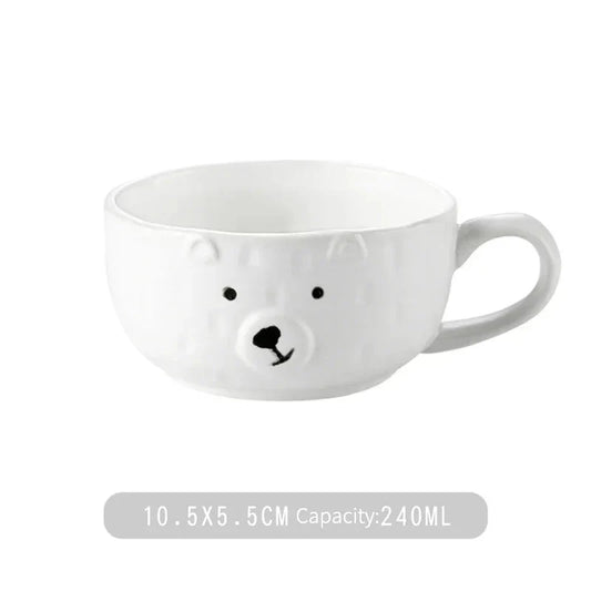 Süße Eisbär-Tasse aus Keramik