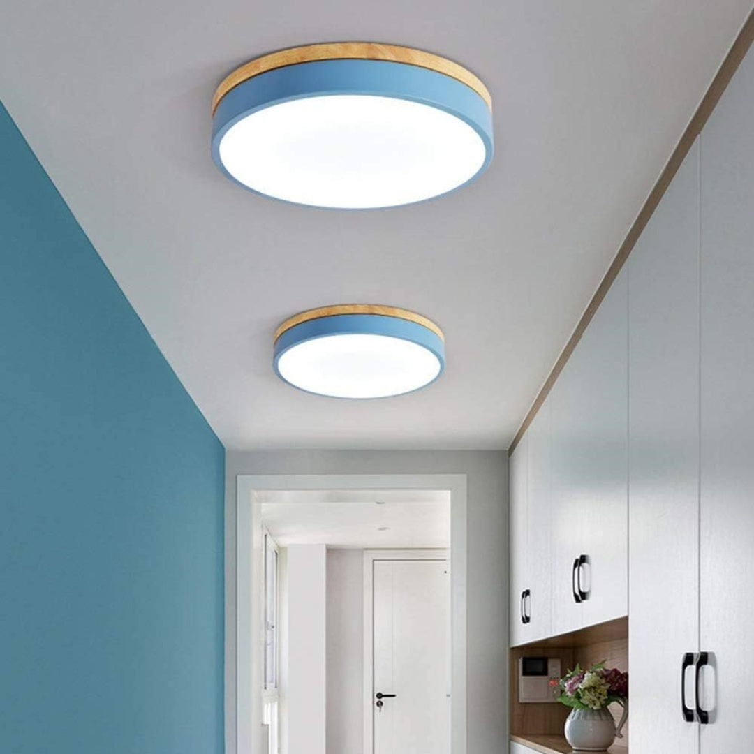 Deckenleuchte Modern Holz LED Aufbaustrahler