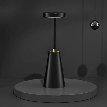 Tischlampe LumiFlex Kabellos - Dimmbare LED-Lampe mit Speicherfunktion und USB-Ladung