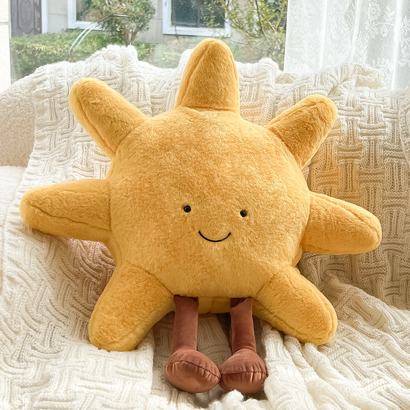 Garduru – Kissen mit Sonne- und Mond-Design für himmlischen Komfort