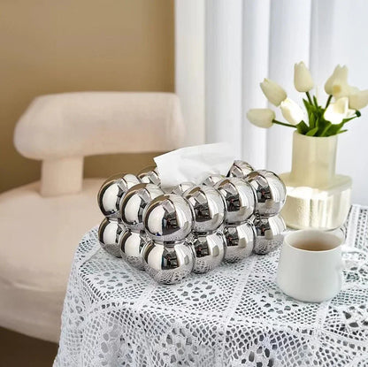 BubbleChic – Keramische Taschentuchbox mit einzigartigem Design