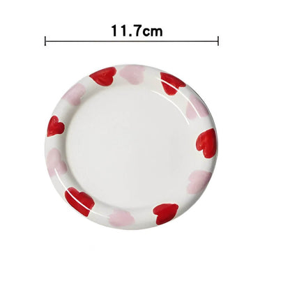 Keramik Liebe Herz Kaffeetasse