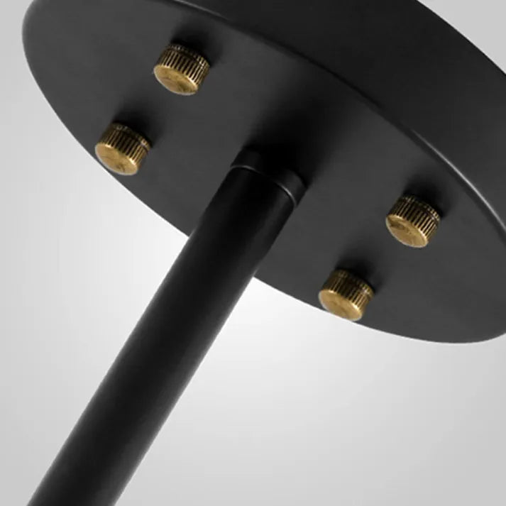 Suspension Sputnik Bifurkation - Moderner Lüster aus geblasenem Glas und Metall