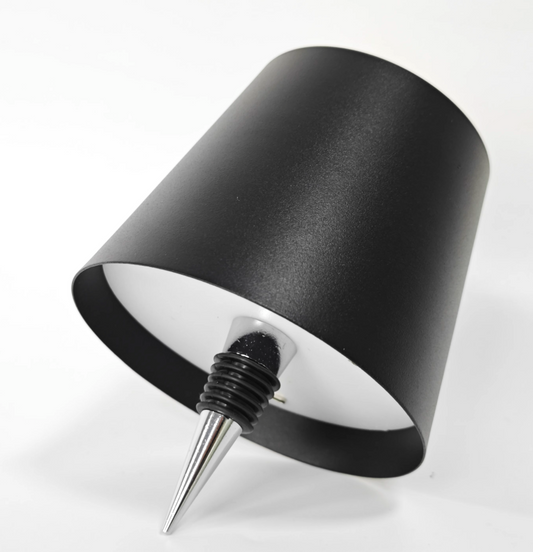 Tischlampen Kopf Weinflasche – Praktische Eleganz und Wiederaufladbar