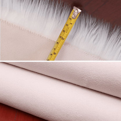 Luxuriöse Schaffellmatte – Maschinenwaschbar, rutschfest und ultra-plüschiger Teppich in 7 Farben, 60x120 cm und 80x180 cm