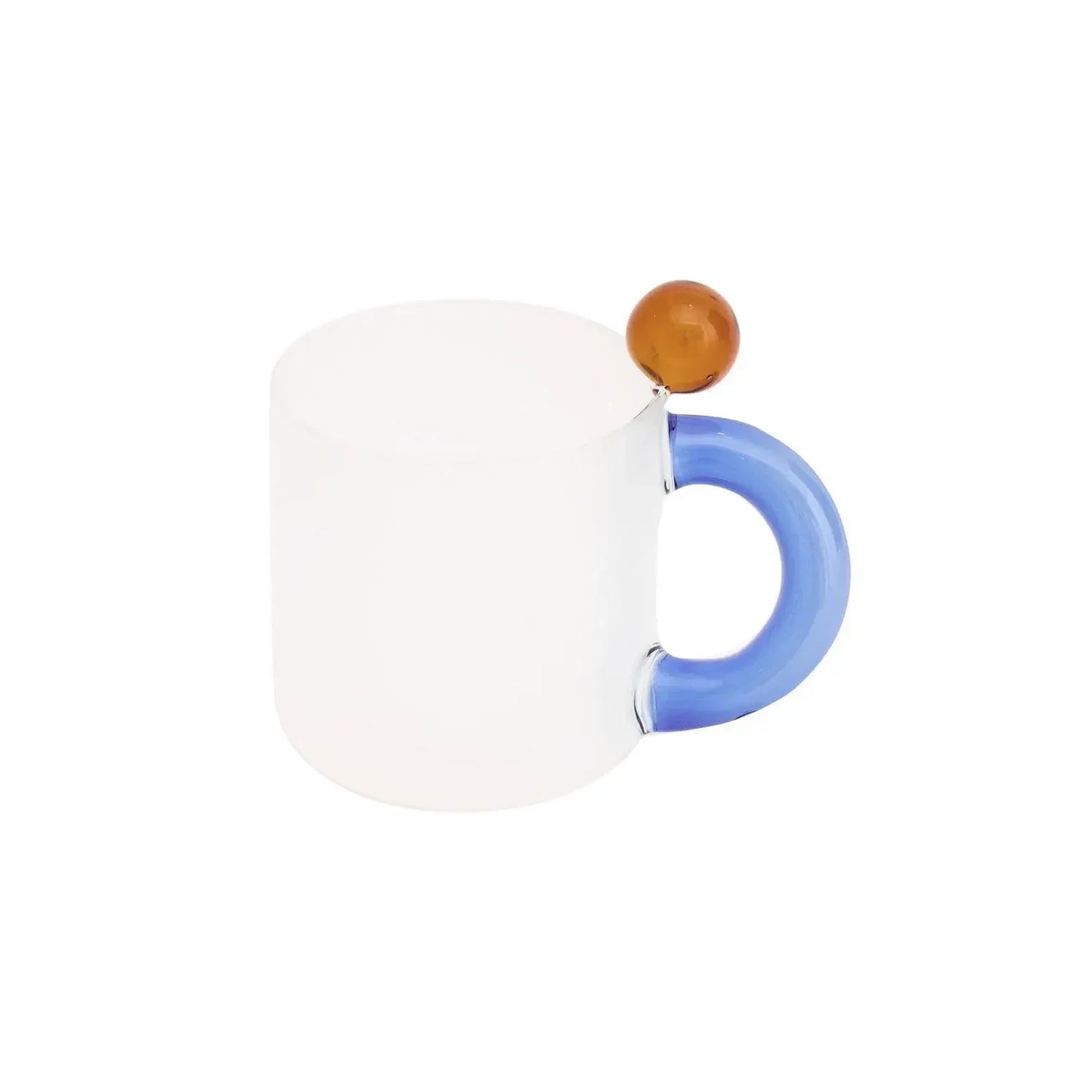 Tasse Kaffee Bunt mit Kontrastgriff