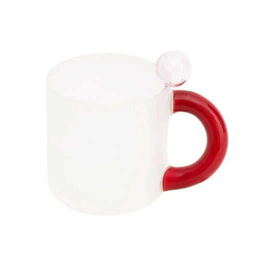 Tasse Kaffee Bunt mit Kontrastgriff