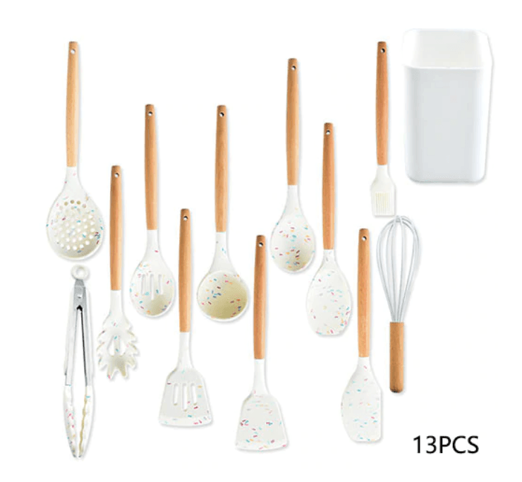 ChefSilk – Luxus Silikon Küchen Set mit stilvoller Funktionalität