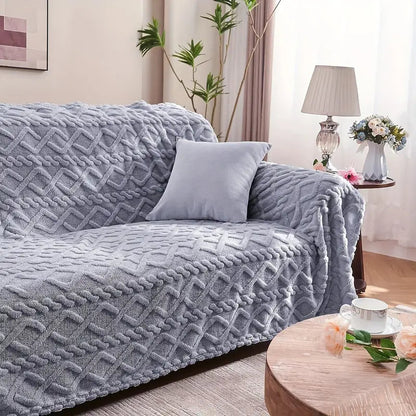 Garduru - Weiche Reise-Decke aus Fleece-Material