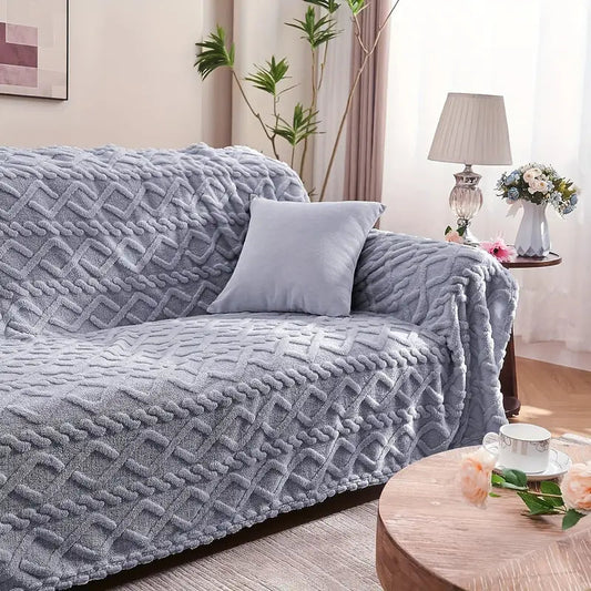 Garduru - Weiche Reise-Decke aus Fleece-Material