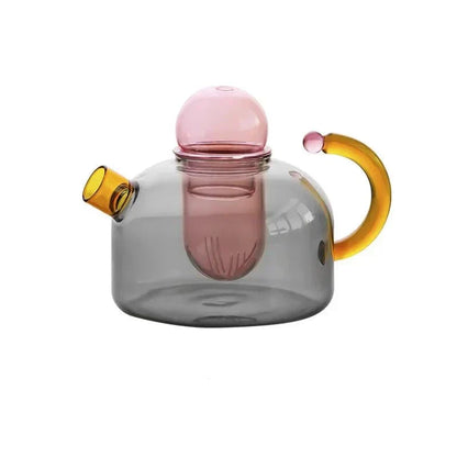 Kristall Teekanne mit Tasse