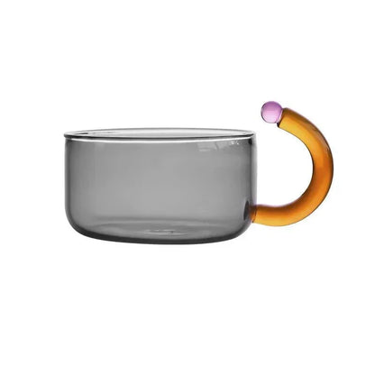 GlowHarmony – Luxus durchsichtiger Wasserkocher mit Becher Set für verfeinerten Teegenuss