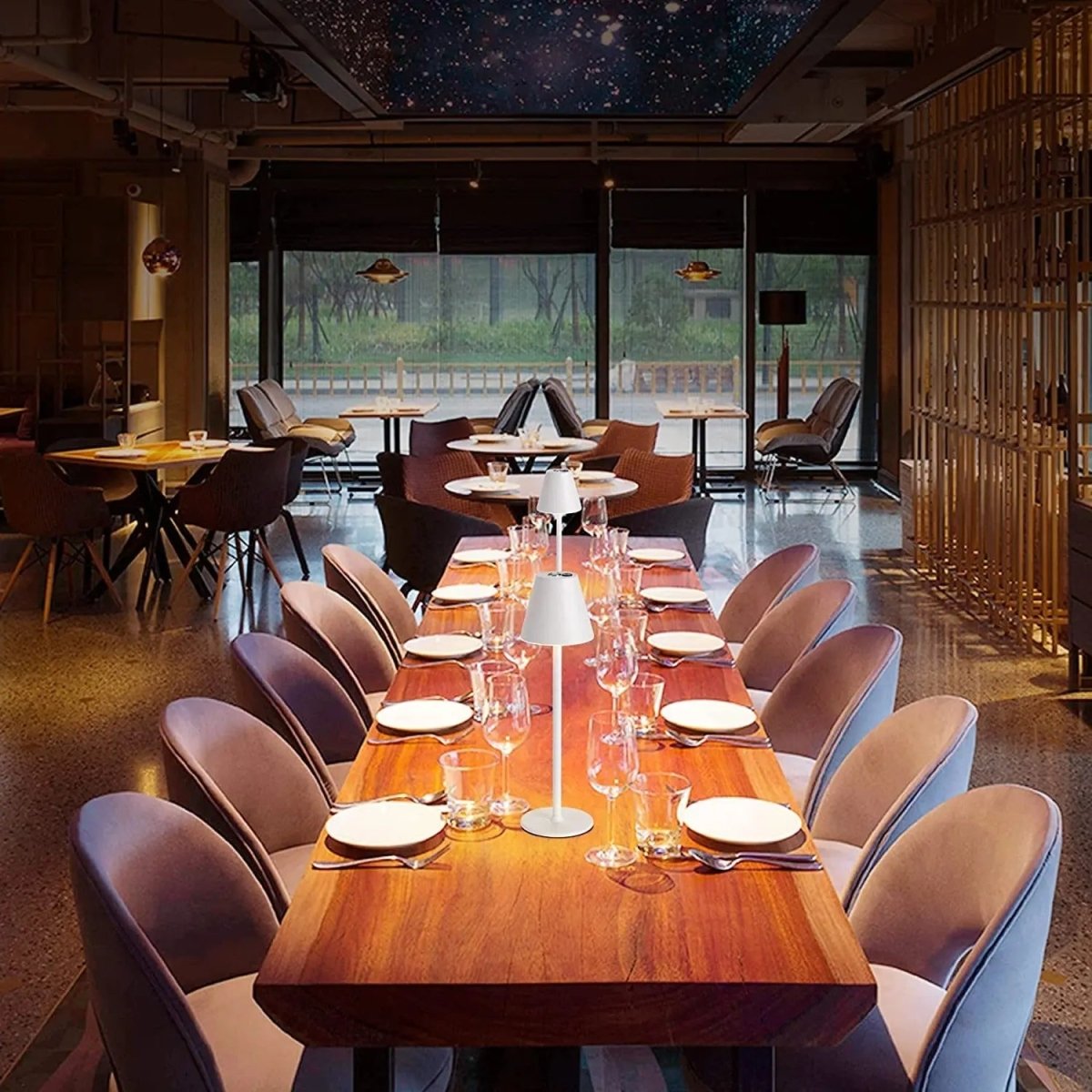 Rayvia Kabellose Touch-LED-Bettlampe – Wiederaufladbare & Dimmbare Beleuchtung