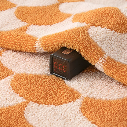 Baumwolle Jacquard Fächer Muster Handtuch Set