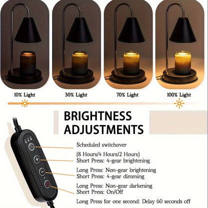 Elegante Kerzenheizlampe