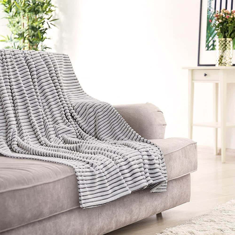 Weiche Decken - Weich, Gemütlich - Perfekt für Bett, Sofa, Couch