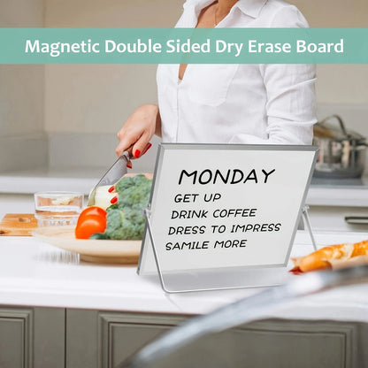 Garduru Magnetisches Whiteboard – Tragbar und beidseitig mit Ständer
