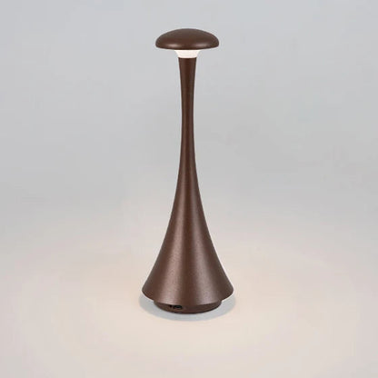 Garduru - Moderne Paddenstoel Tischlampe mit Touch-Control & USB-Aufladung
