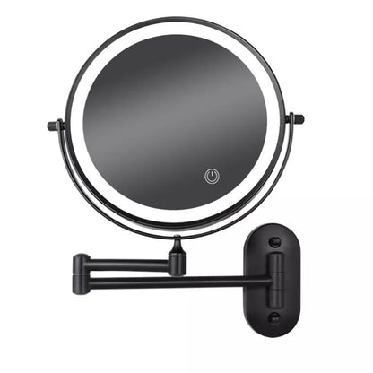 Garduru - Wiederaufladbarer LED-Vergrößerungsspiegel für Make-up & Badezimmer