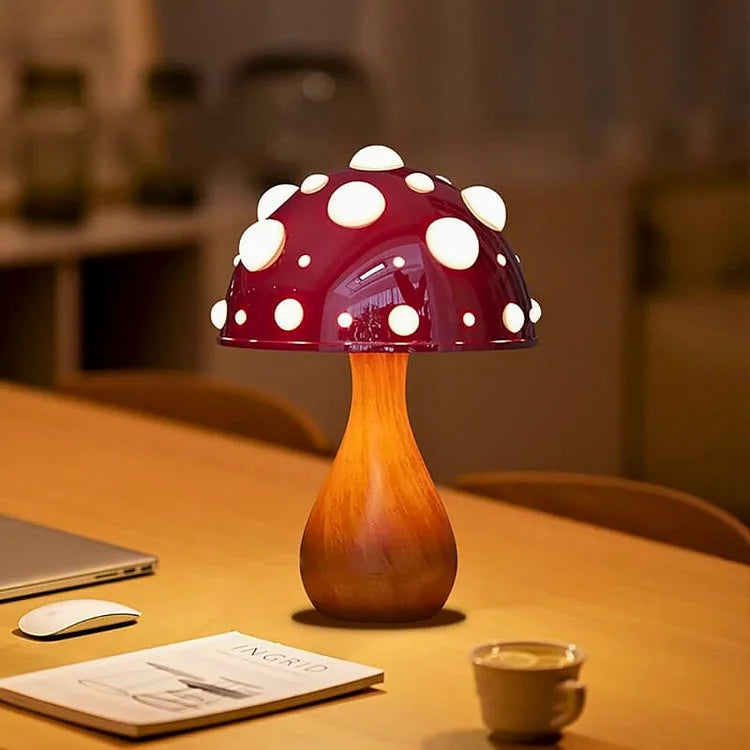 MushGlow – Magische Tischlampe mit atmosphärischem Pilzdesign