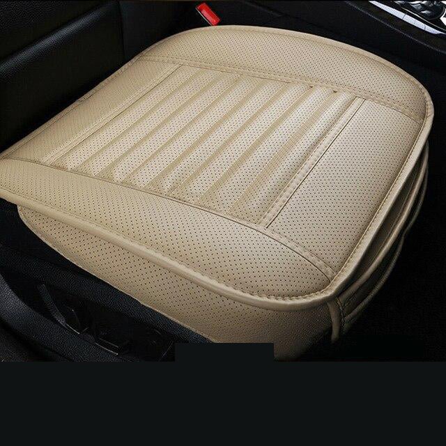 Autositzkissen Leder Bambuskohlepolster