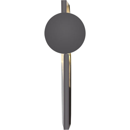 Ripple Radiance Edelstahl Wandleuchte