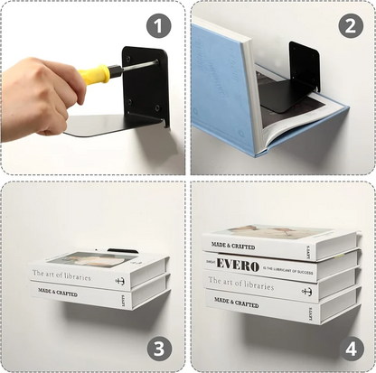 Garduru GRATIS | FloatyBooks - Unsichtbare schwebende Bücherregale