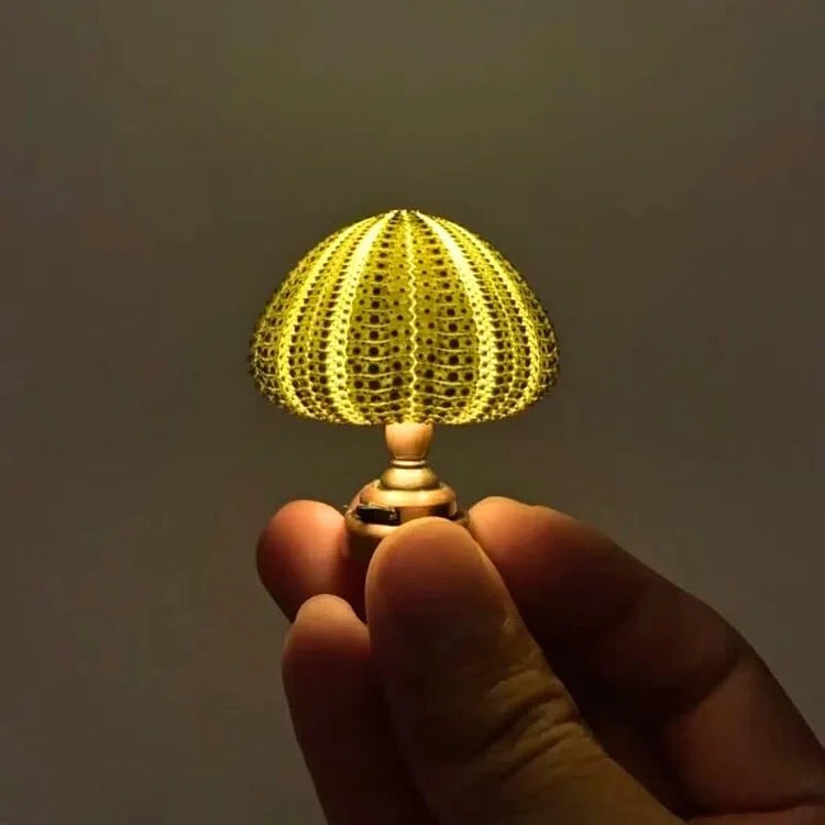 Nachtlampe DIY Seeigel – Praktische Kreativität und Vintage-Atmosphäre